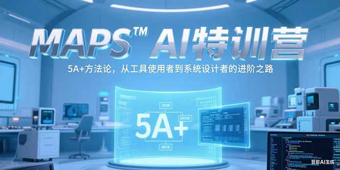 MAPSAI特训营，掌握 5A+方法论，从工具使用者到系统设计者的进阶之路-壹联网络