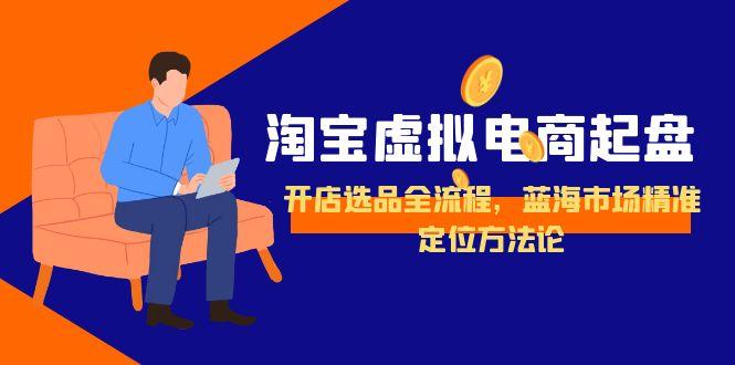 淘宝虚拟电商起盘，开店选品全流程，蓝海市场精准定位方法论-壹联网络