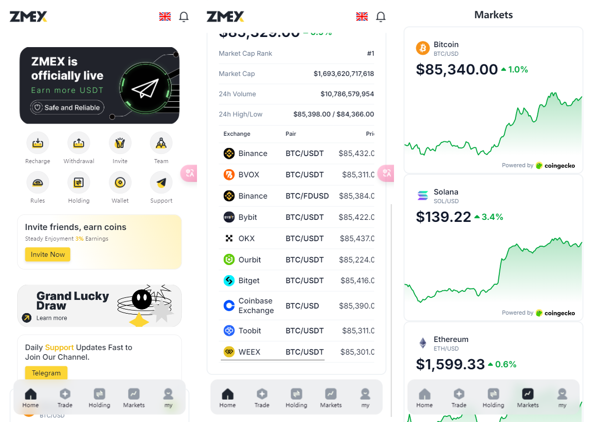 海外版AI量化区块链系统源码 UI精美-壹联网络