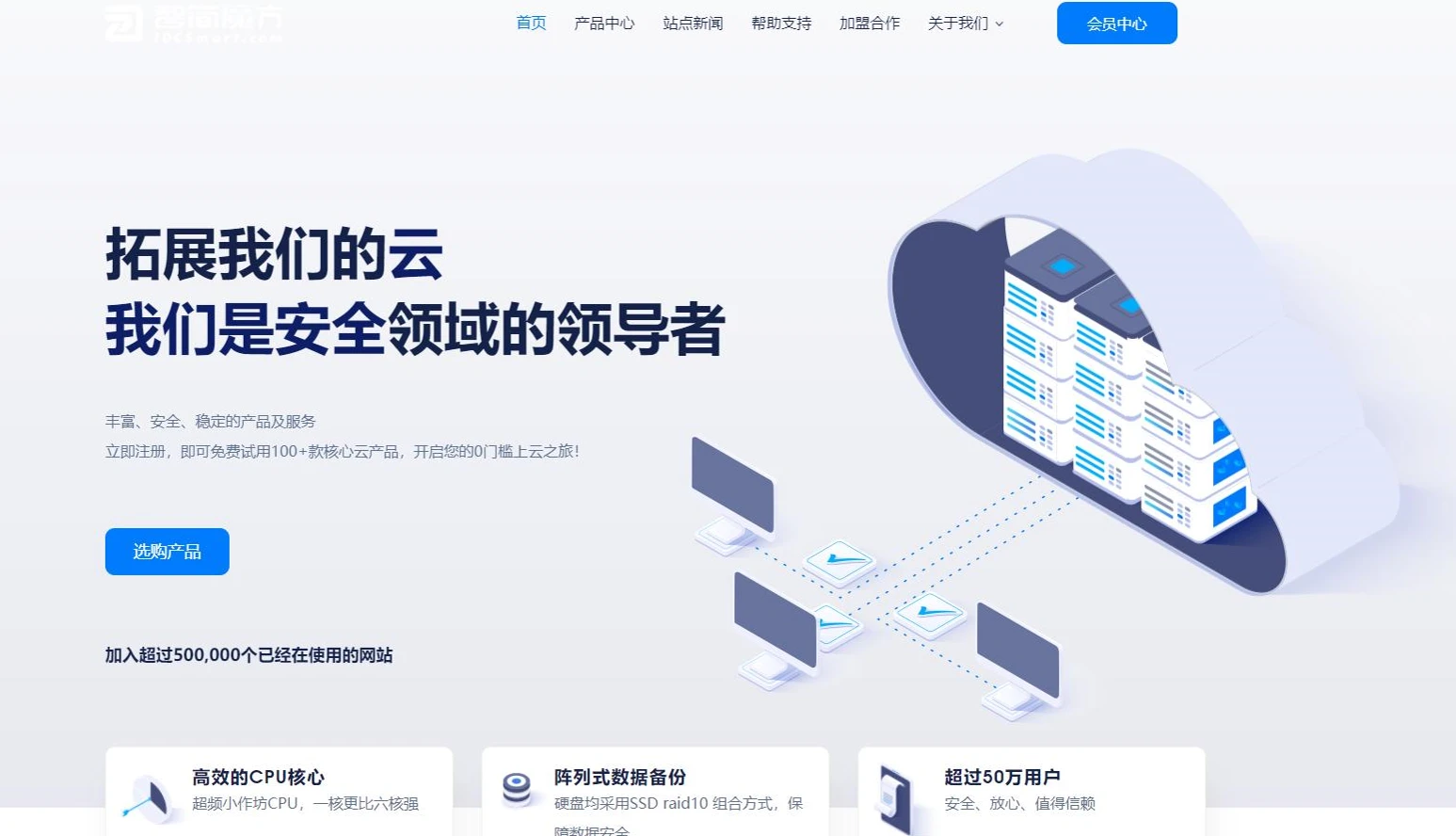 智简魔方财务模版 | MfQloud模板 简约设计-壹联网络