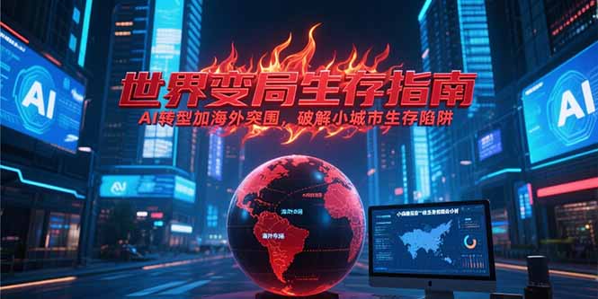 付费文章《世界变局生存指南，AI转型加海外突围，破解小城市生存陷阱》-壹联网络