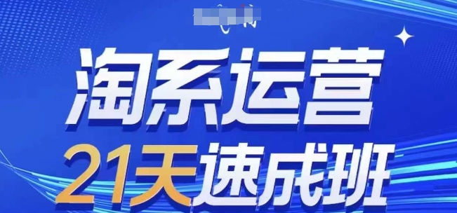 淘系运营21天速成班(更新25年6月)，0基础轻松搞定淘系运营，不做假把式-壹联网络