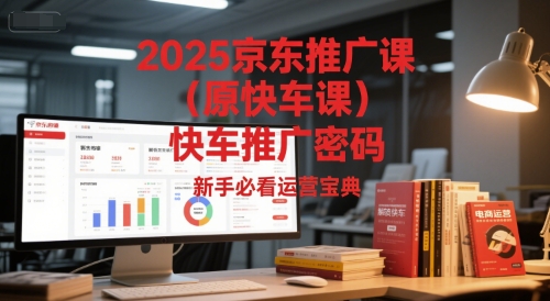 2025京东推广课(原快车课)解锁京东快车推广密码，新手必看运营宝典-壹联网络