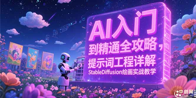 AI入门到精通全攻略，提示词工程详解，StableDiffusion绘画实战教学-壹联网络