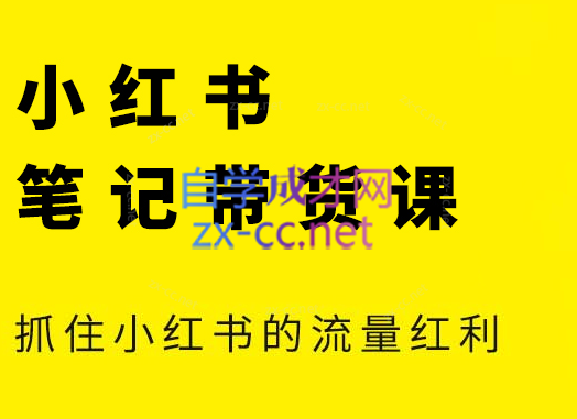 张宾·小红书笔记带货课(更新6月)-壹联网络