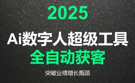 2025Ai数字人工具自动获客-壹联网络