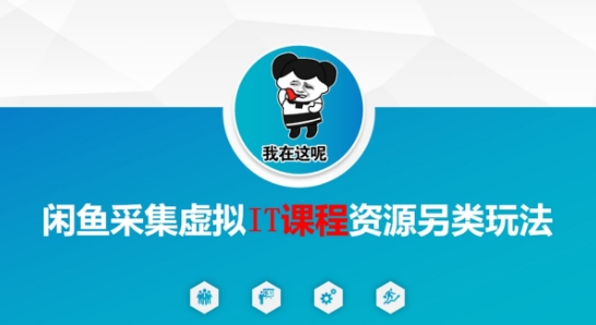 闲鱼采集虚拟IT课程资源另类玩法，干货满满-壹联网络